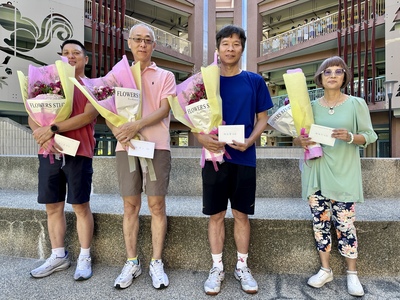 文豪師、豐生師、振豐師、雅珍師榮退