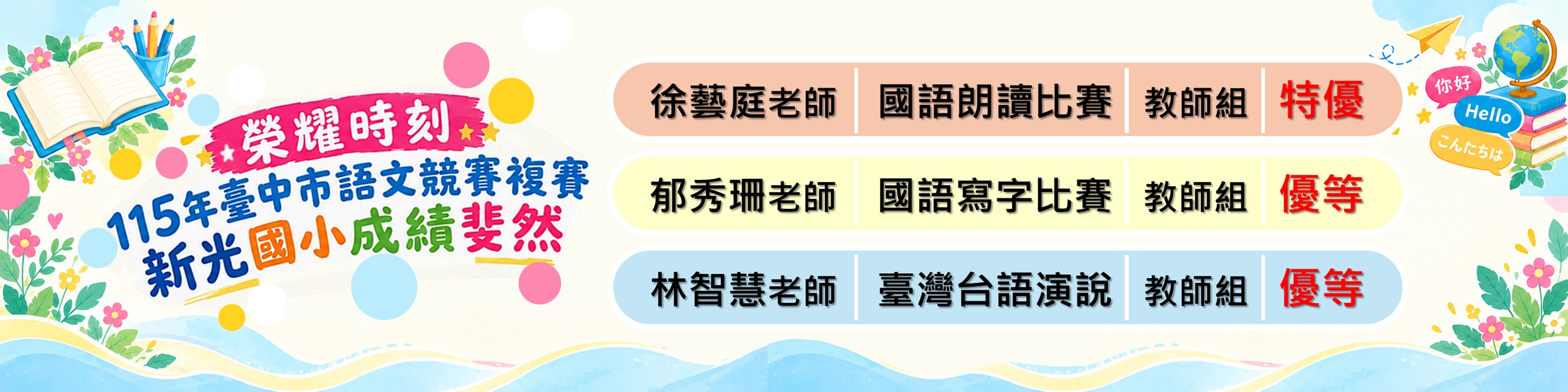 語文競賽-教師組